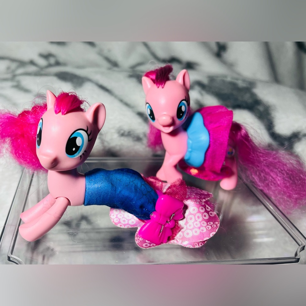 2017 MLP G4 Pinkie Pie “Land & Sea”/“Ready to Party” 2 Piece Lot/Hasbro